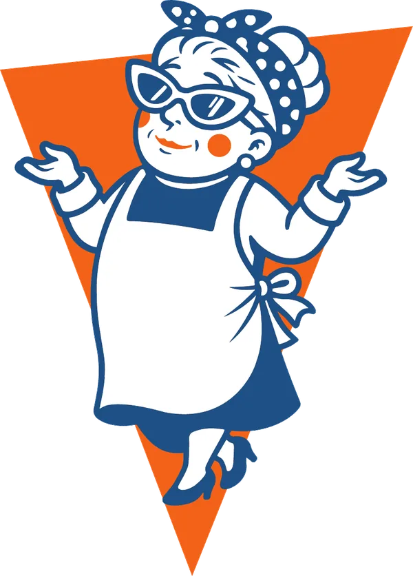 Ilustración de la Nonna de Hot Nonna